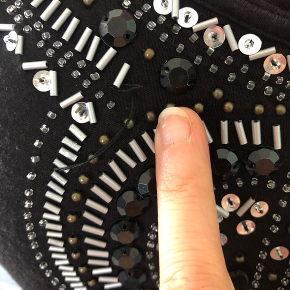 INC International Concepts black maxi dress - Picture 4 of 5